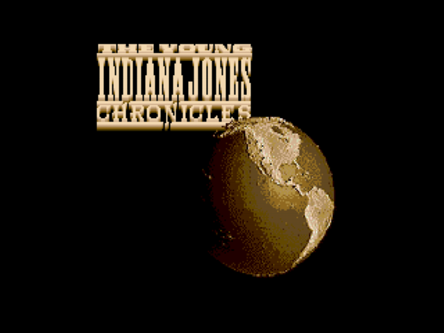 The Young Indiana Jones Chronicles (prototype) Title Screen